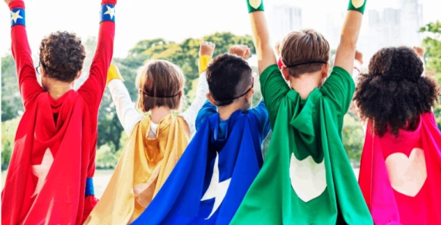 kids superhero